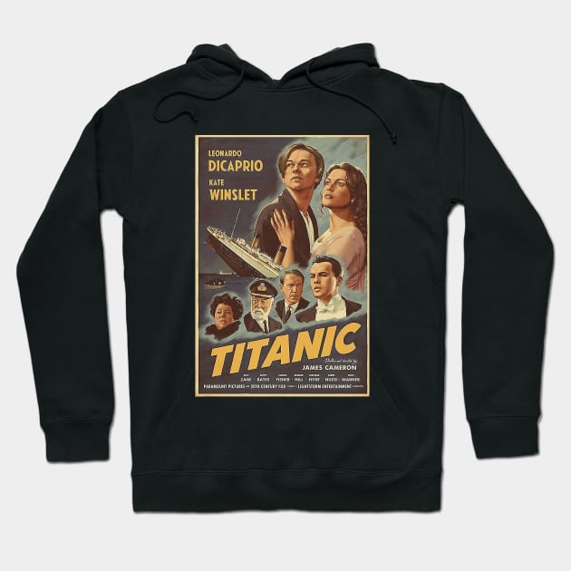 Classic Poster Titanic Movie Hoodie by Pop Laris Manis
